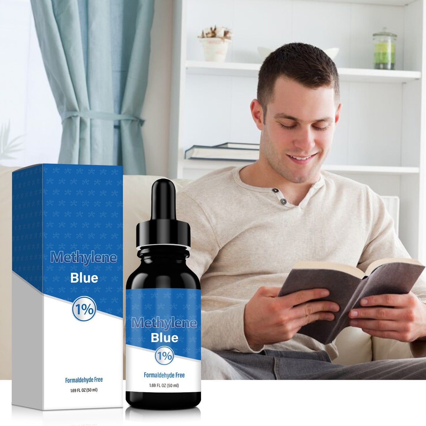 Methylene Blue Drops Relieve Fatigue  Enhance Memory  Improve Work And Study Efficiency
